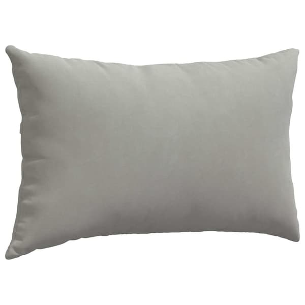 Sofakuddar 2 pcs Ljusgrå 50 x 30 cm tyg