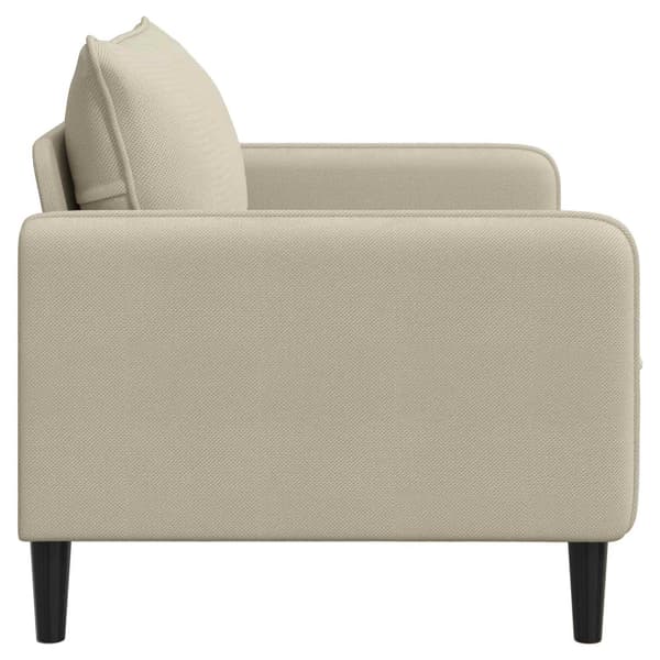 XXL Fåtölj Beige Sammet