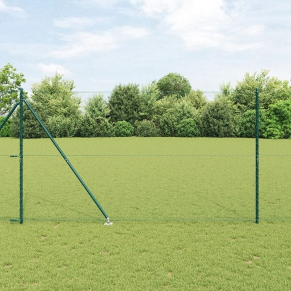 Hexagon Staket Grön 1.6x10 m Stål
