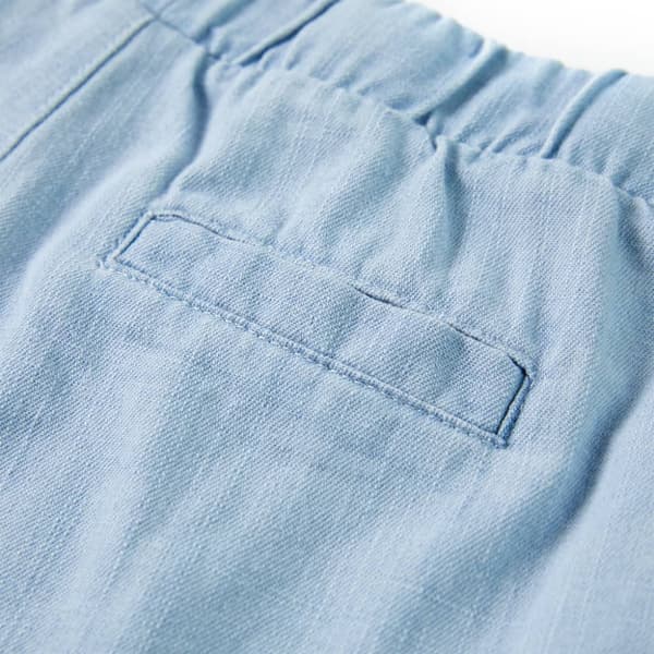 Barnshorts mjuk denimblå 92