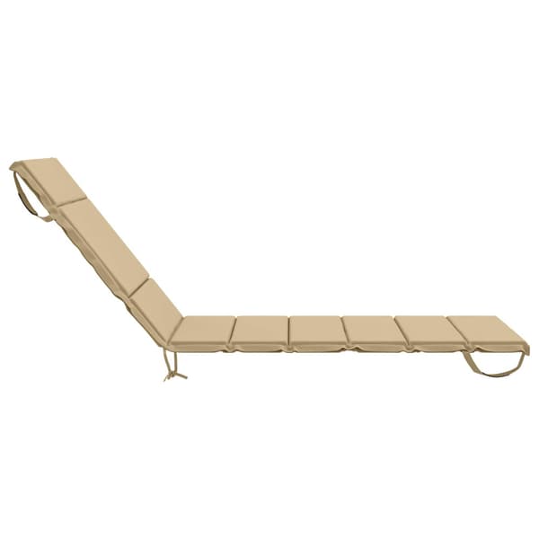 Solstol Kudde GEMERT 100% Polyester Beige 200 x 70 x 3 cm