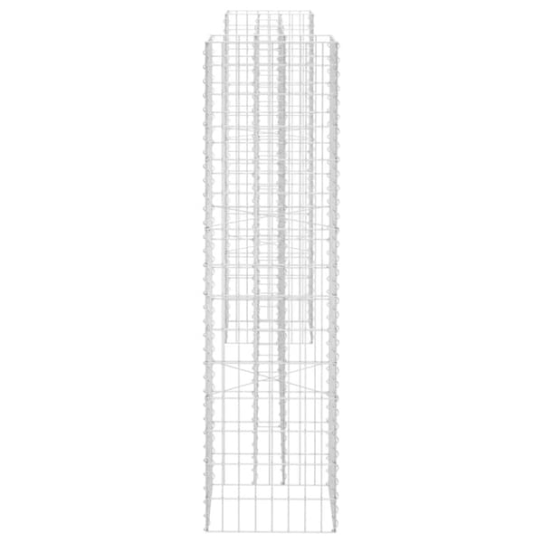 Planteringsgabion H-formad stål 260x40x150 cm