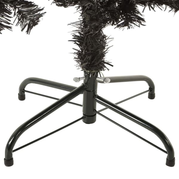Julgran smal svart 150 cm