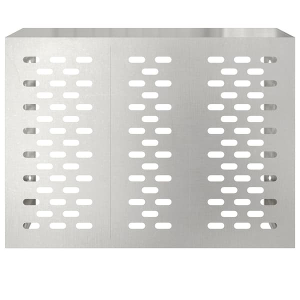 Täckning för Luftkonditionering Silver 110 x 50 x 80 cm