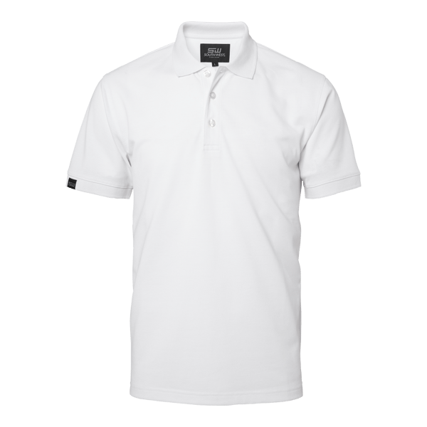 Weston solid Polo White Male