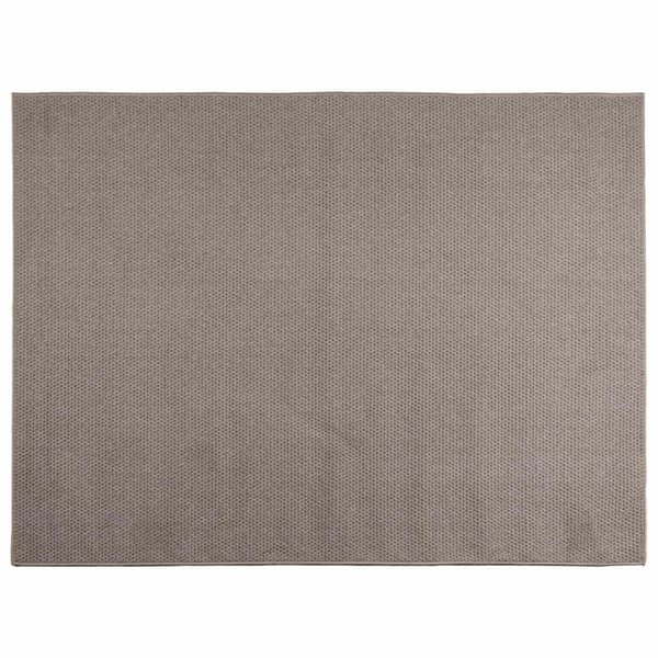 Områdesmattor Rektangulär LUGO Taupe 120 x 170 cm Polyester
