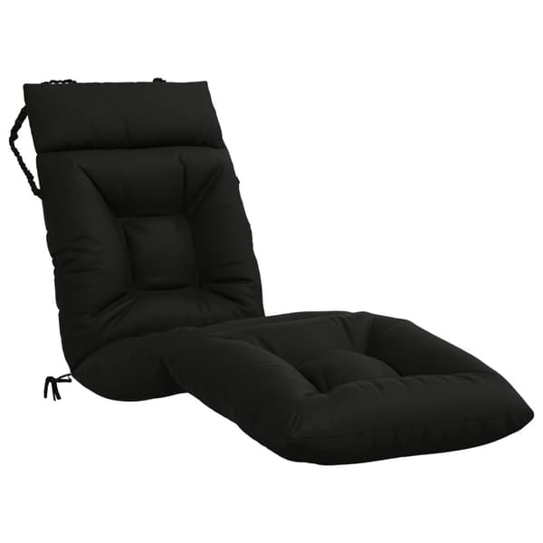 Solstol Kudde VIANEN 100% Polyester Svart 200 x 60 x 8 cm