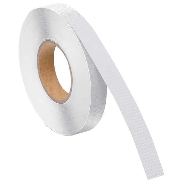 Reflextejp vit 2,5 cmx50 m PVC