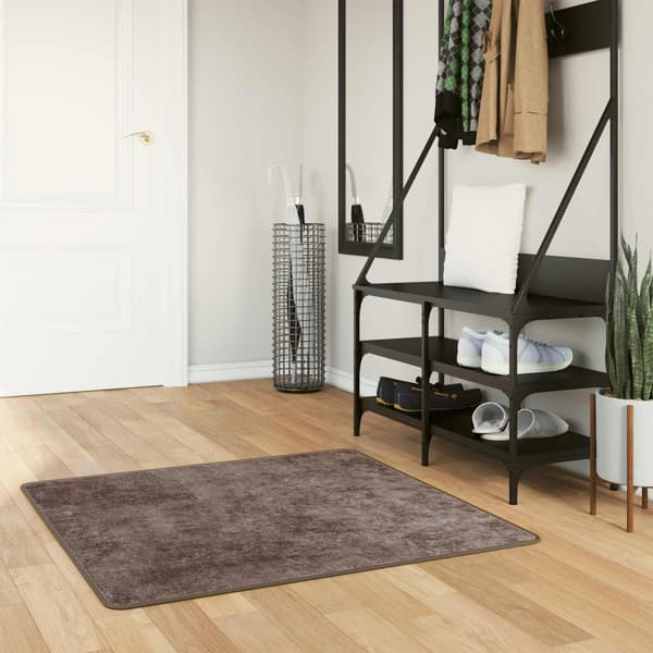 Mattlöpare MARSA Grå 100 x 100 cm Polyester och PVC