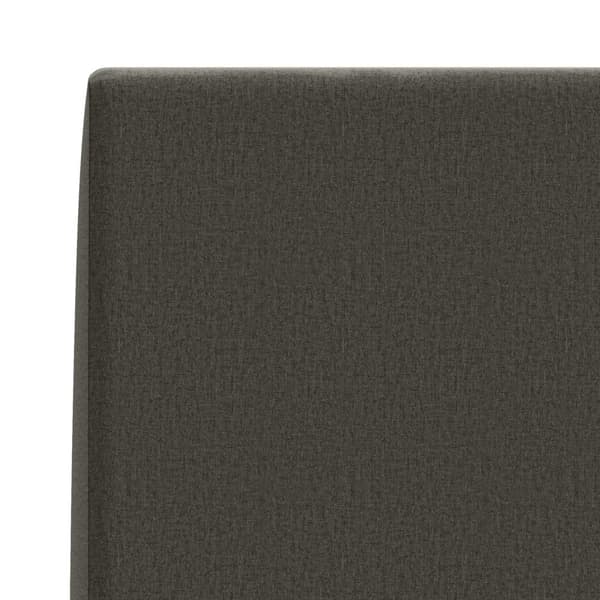 Ryggkudde SOEST 100% Polyester Antracit 120 x 20 x 40 cm