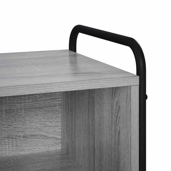 Sideboard Grå Sonoma 97 x 33 x 81 cm Konstruerat trä