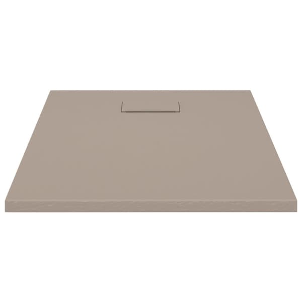 Duschkar SMC brun 90x70 cm