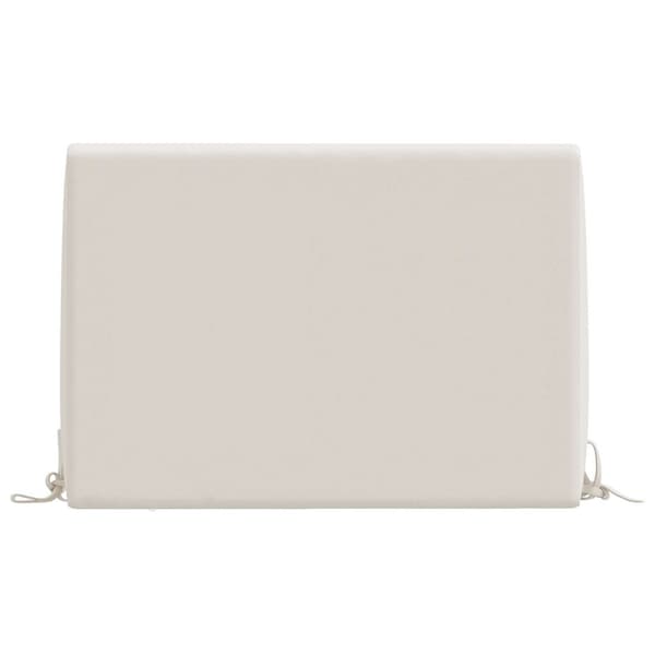 Ryggkudde SOEST 100% Polyester Vit 60 x 20 x 40 cm