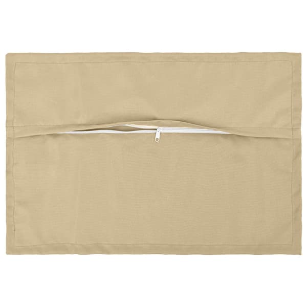 Kuddöverdrag 6 st HOUTEN Beige 50 x 80 cm Polyester