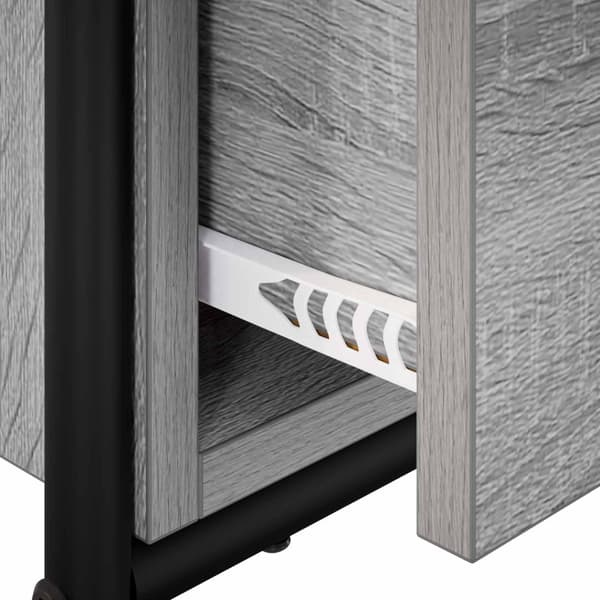 Konsolbord Grå Sonoma 90 x 33 x 80,5 cm Konstruerat trä