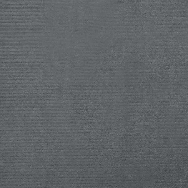Barnsoffa mörkgrå 80x45x30 cm sammet