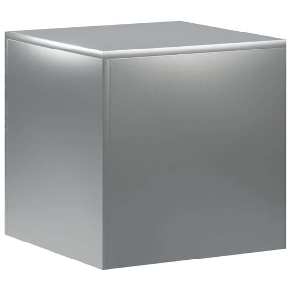 Växtställ Silver 40 x 40 x 40 cm Stål