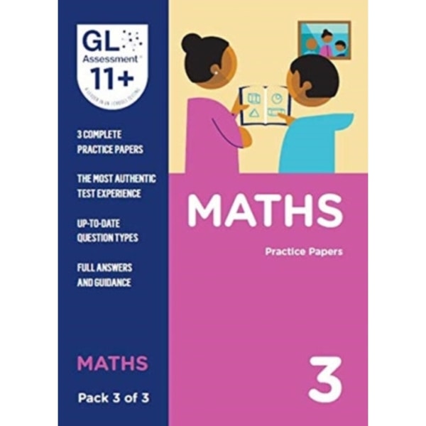 11+ Practice Papers Maths Pack 3 (Multiple Choice) (häftad, eng)
