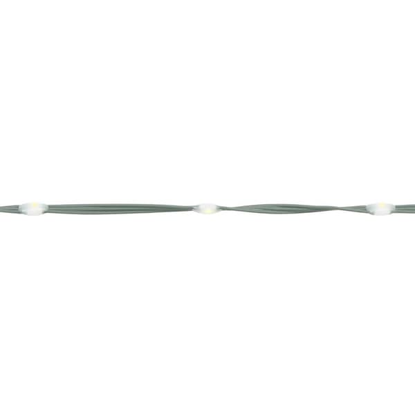 LED julgran med spikar 220 LED kall vit 180 cm
