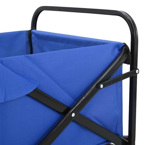 Fällvagn Blå 89 x 63 x 96 cm Stål och Polyester Oxford
