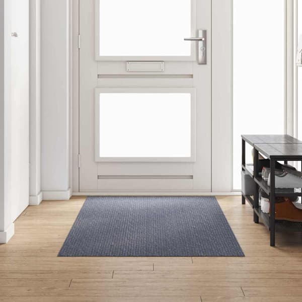 Matta-runner Ljusgrå 100 x 250 cm tyg
