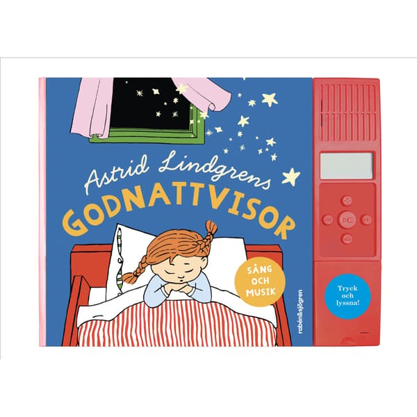 Astrid Lindgrens godnattvisor (inbunden)