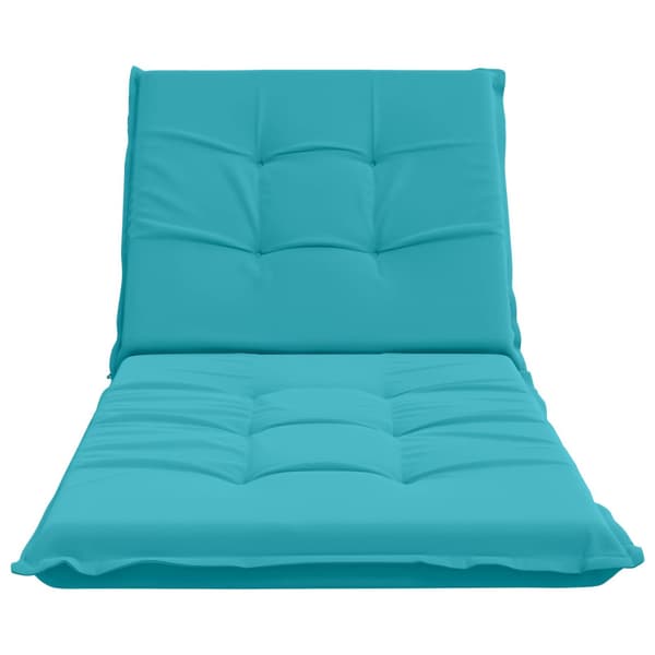 Solstol Kudde GEMERT 100% Polyester Turkos 190 x 90 x 9 cm