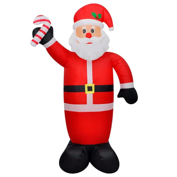 Uppblåsbar jultomte 120 cm