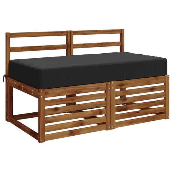 Sittkudde SOEST 100% Polyester Antracit 120 x 80 x 15 cm