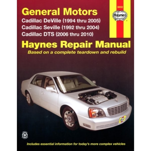 Cadillac DeVille (94-05), Seville (92-04), & DTS (06-10) Haynes Repair Manual (USA) (häftad, eng)