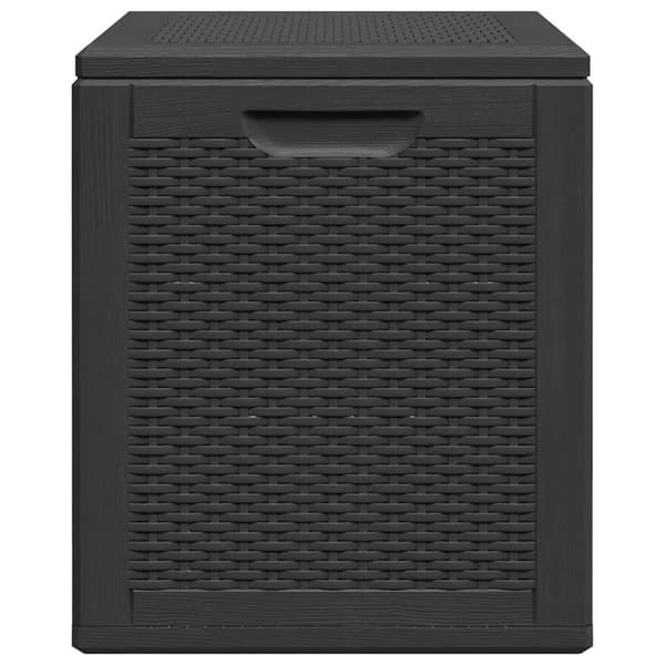 Dynbox 90 liter svart PP-rotting