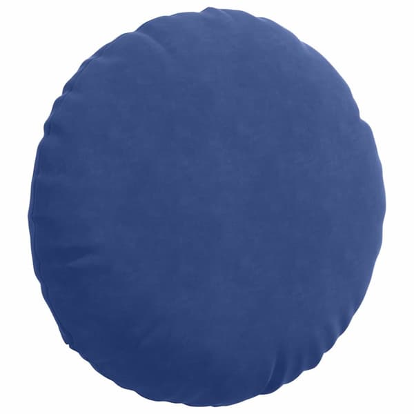 Sittkuddar 2 pcs Polisblå Ø60 x 21 cm Sammet