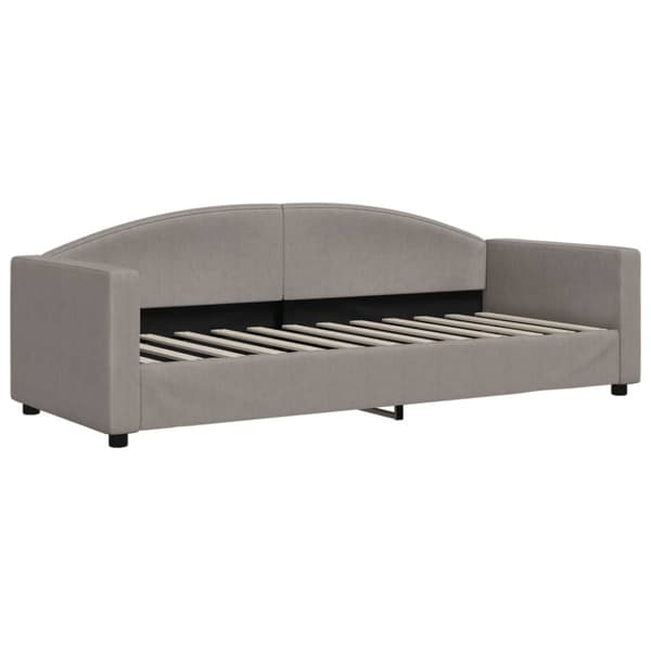 Dagbädd taupe 80x200 cm tyg