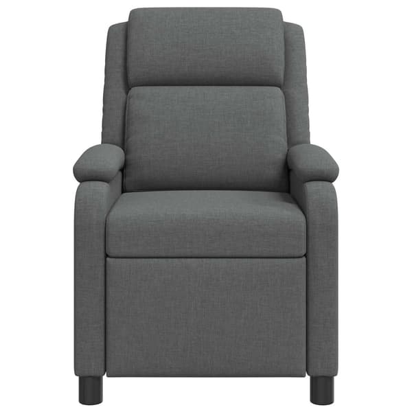 Recliner Mörkgrå Tyg