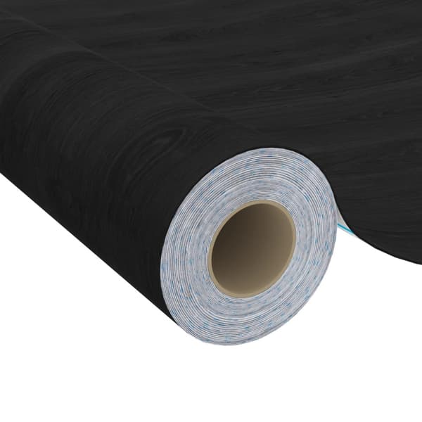 Dekorplast mörkt trä 500x90 cm PVC