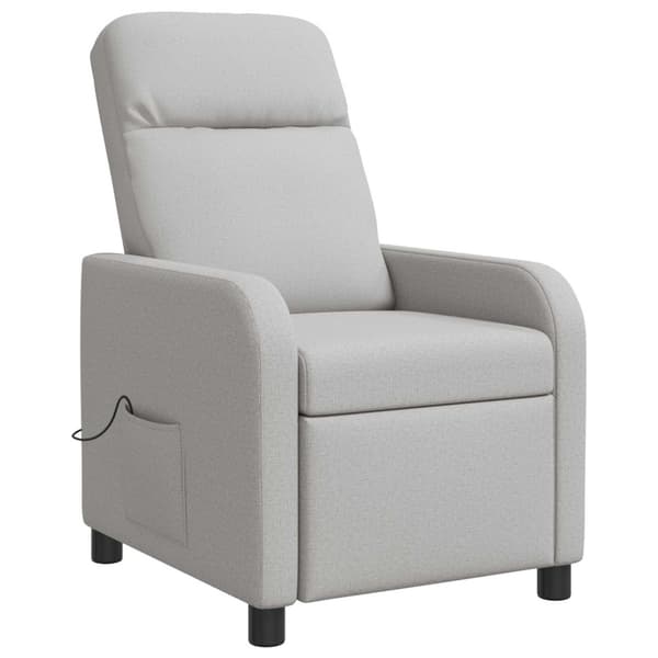 Massagefåtölj Moln Grå Tyg