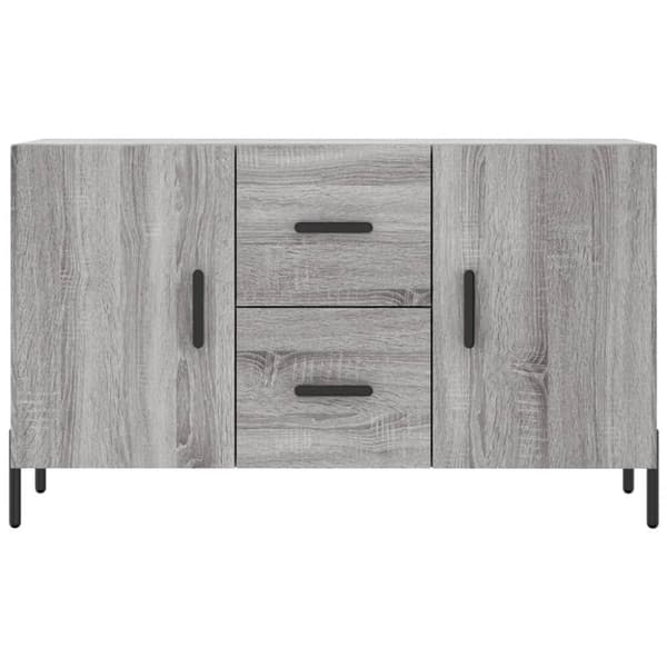 Skänk grå sonoma 100x36x60 cm konstruerat trä