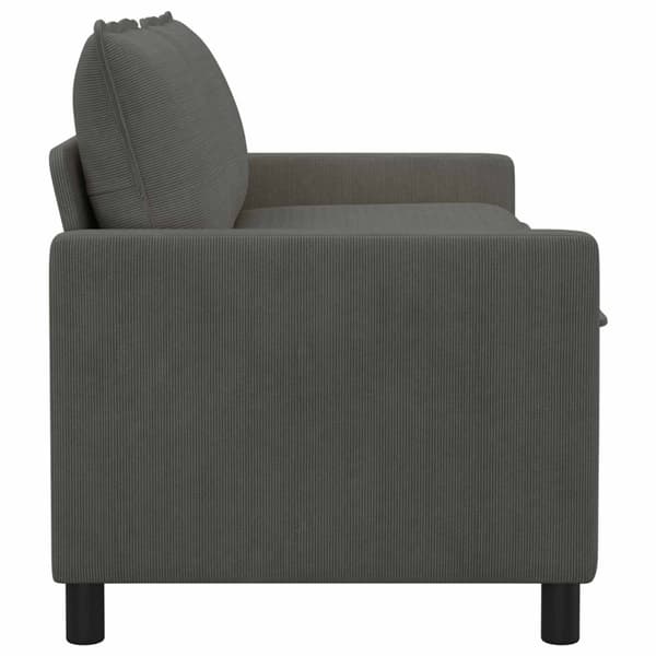 Soffa Mörkgrå 156 x 81 x 87,5 cm Tyg