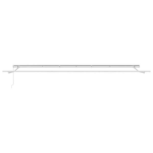 Markisram Vit 600 × 300 cm Aluminium
