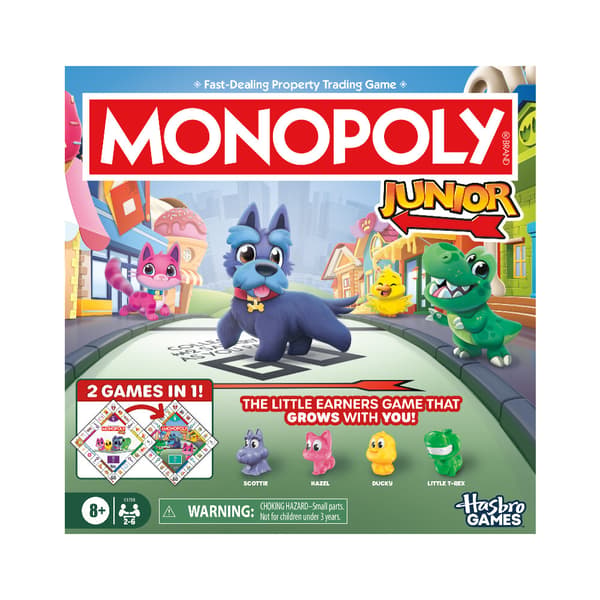 Monopoly Junior 2-i-1 Refresh FI/SE