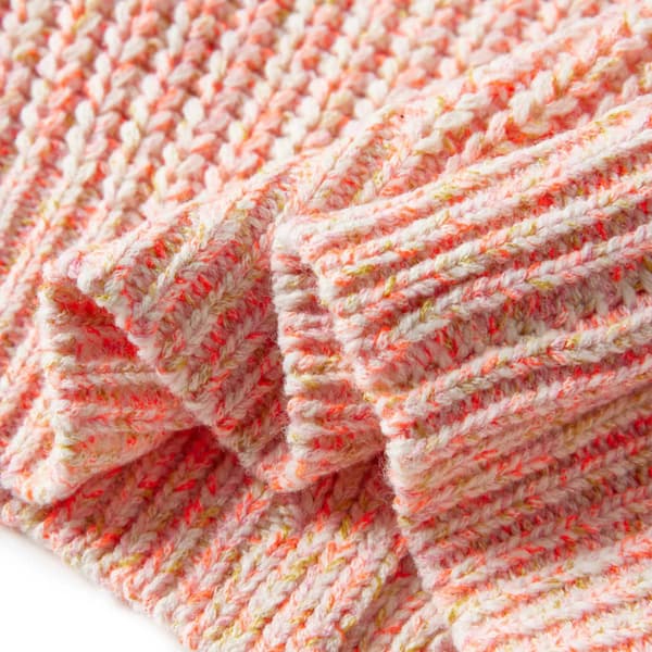 Stickad kofta för barn blandad rosa 104