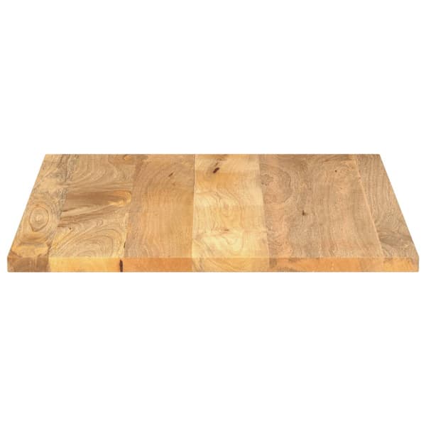 Bordsskiva 90x80x2,5 cm rektangulär massivt mango-trä