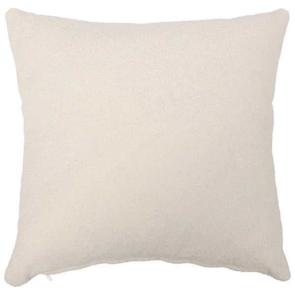 Kuddöverdrag 2 st HEERLEN Gräddvit 40 x 40 cm Bouclé
