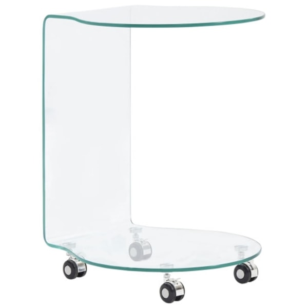 Soffbord 45x40x58 cm härdat glas