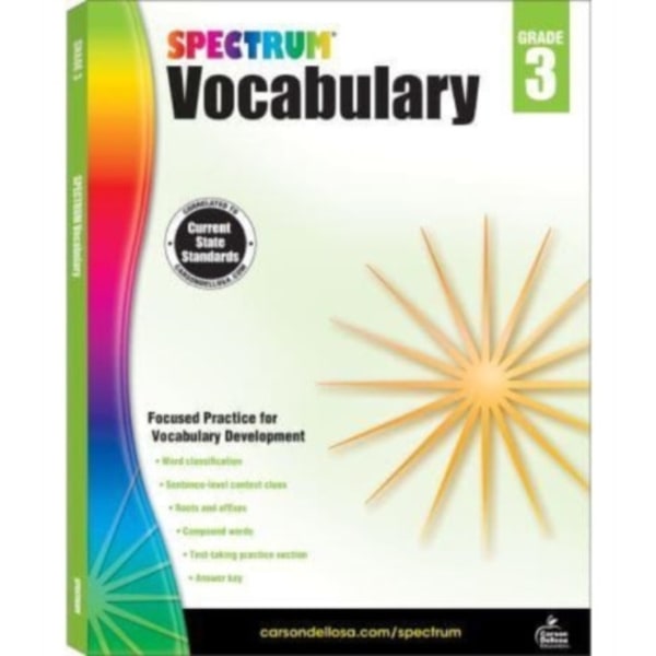 Spectrum Vocabulary Grade 3 (häftad, eng)