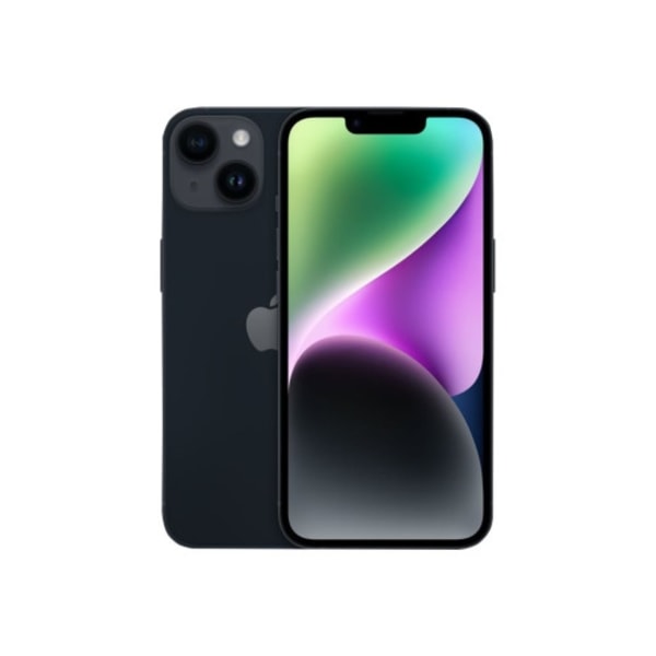 Apple iPhone 14 Plus - midnatt - 5G smartphone - 256 GB - GSM Svart