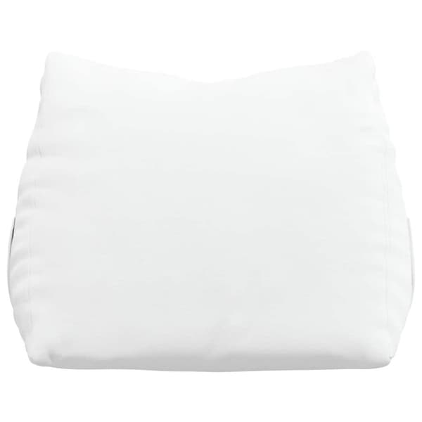 Ryggkudde Vit 45 x 20 x 35 cm tyg