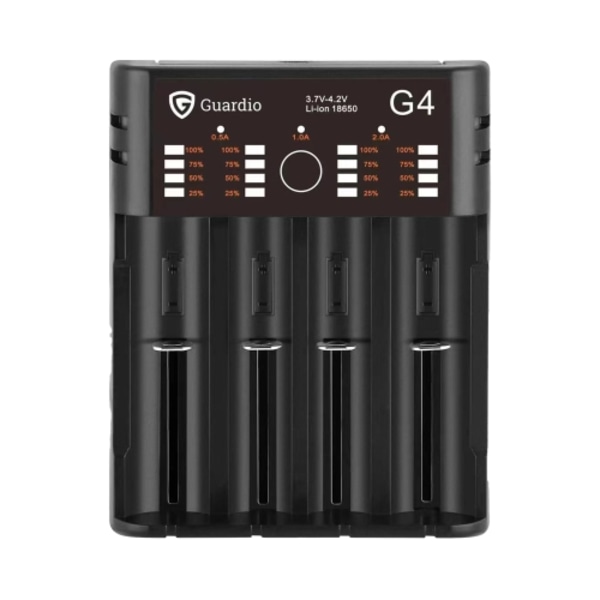 Battery Charger incl 4 p Accessories Black
