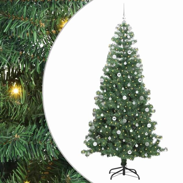 Julgran Grön 240 cm PVC