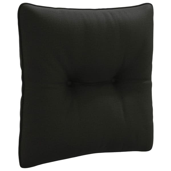 Ryggkudde PUTTEN 100% Polyester Svart 40 x 40 x 10 cm
